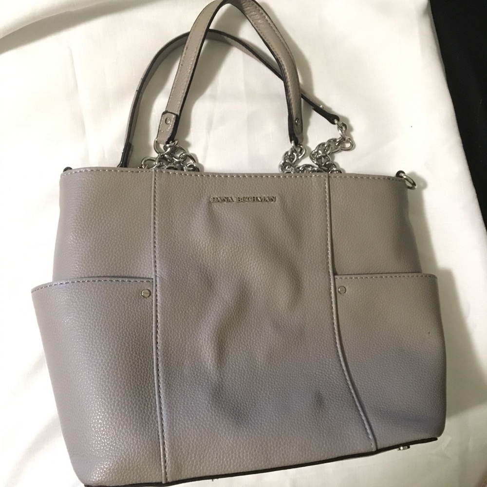 DANA BUCHMAN GREY HANDBAG
